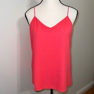 Express Reversible Pink/Coral Silky Camisole